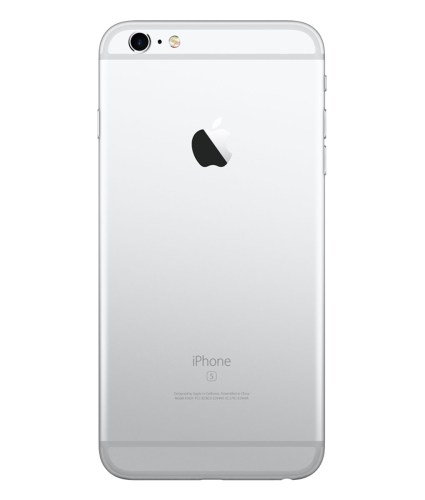 Carcaça / Chassis iPhone 6S prateada com logo s/componentes