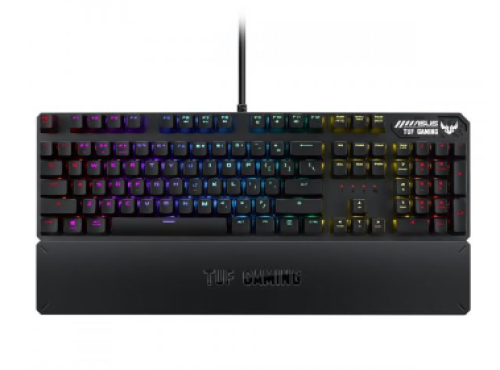 Teclado Mecânico Asus TUF Gaming K3 RGB MX Blue