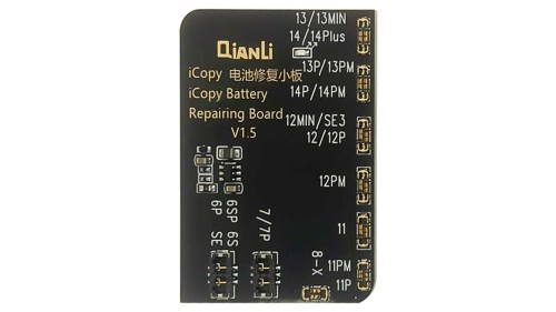 Placa de deteção de bateria Qianli para iCopy iPhone 6-14 Series