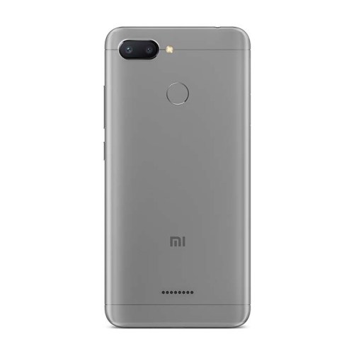 Tampa traseira para Xiaomi Redmi 6 prateado