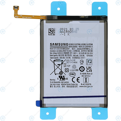 Bateria EB-BM526ABY para Samsung A73 5G A736B / M52 / M33 / M23 5G