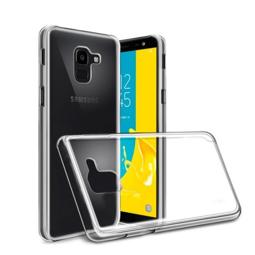 Capa de silicone transparente Samsung Galaxy J6 Plus