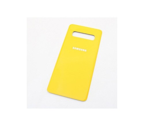 Tampa traseira para Samsung Galaxy S10 amarelo