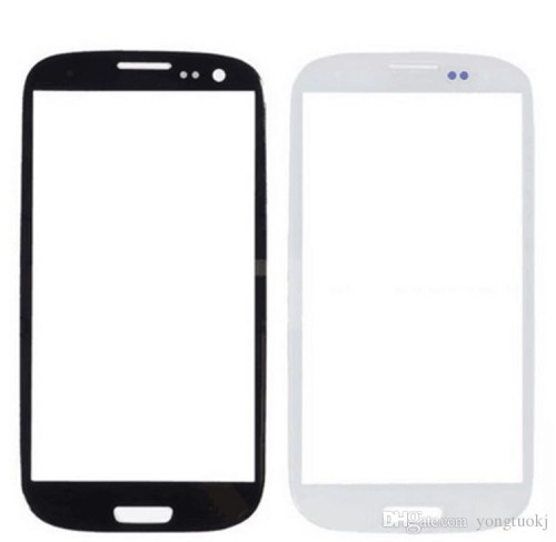 Vidro frontal touch para Samsung S3 ou SIII i9300 preto