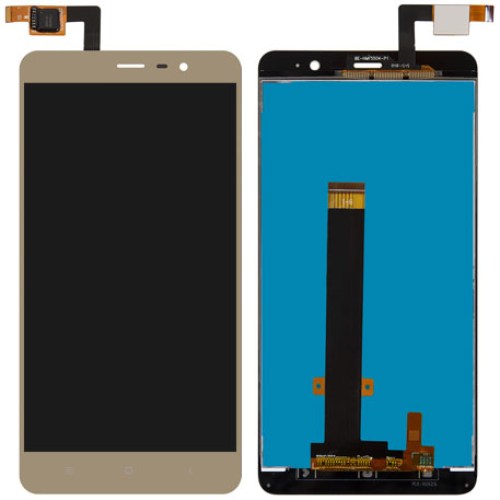 Display completo (LCD/touch/vidro) Xiaomi Redmi Note 3 / Note 3 pro Dourado